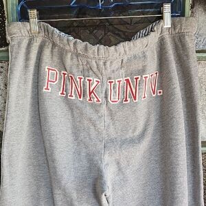 Victorias Sectet Pink Butt Logo Sweatpants